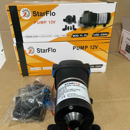 Насос водяной для орошения вальца катка 12 В